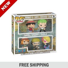 Funko Pop Animation: One Piece - Luffy/Zoro/Nami/Usopp/Sanji, 5-Pk NEW picture