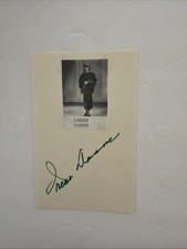 Irene Dunne SIGNED 3x5 Card Golden Age Leading Actress Movie Star picture