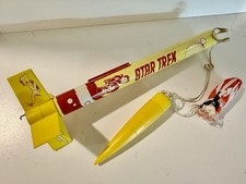 STAR TREK TOS ESTES FLYING MODEL ROCKET 1975 Parachute Lines Decals - EXCELLENT picture