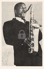 John Coltrane Signed Autograph RPPC Photo Postcard COPY picture
