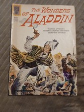 The Wonders of Aladdin Dell Four Color Comic Book #1255 Silver Age Movie 1961 picture