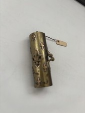antique pill box vintage brass copper New Orlean Saints vv Old Bought At Auction picture