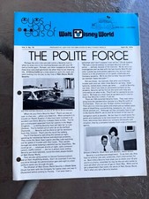 1974 Vintage Rare Disney original Document Eyes and Ears Publication. VOL.4 #16 picture