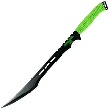 Living Dead Apocalypse Full Tang Ninja Sword with Sheath for Display Overall 27