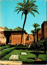 Vintage The Saadian Tombs Morocco Marrakesh Postcard picture