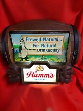 Hamms Beer 60's Barrel Flipper Sign Lighted picture