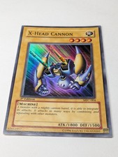 Yu-Gi-Oh  X-Head Cannon  1996 Magician's Force Konami  MFC-004  1st Ed  HOLO picture