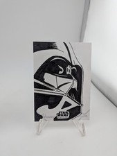 2016 Topps Star Wars Rogue One Darth Vader Sketch Card by Kevin Liell picture