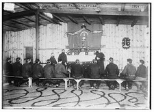 Zossen Germany WWI Russian Prisoners Chapel Service 1910s Prison Camp picture
