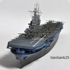 Tamiya 77510 1/700 Uss Hornet Aircraft Carrier Unassembled Plastic Warship Model picture