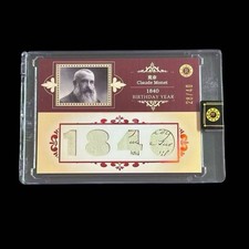 Claude Monet 28/40 2026 Eternal Revelation  birthday year history relic picture