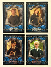 2004 Artbox Harry Potter Prisoner of Azkaban Trading Cards #03,04,13,14 picture