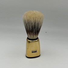 Acca Kappa Vintage Shaving Brush Gold Color Badger New Box Italy Luxury picture