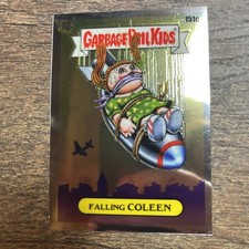 2021 Topps Chrome Garbage Pail Kids GPK Series 4 Falling Coleen #151C SP picture