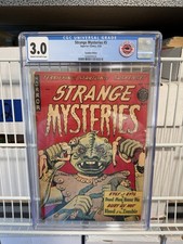 Strange Mysteries #5 CGC 3.0 1952 Ruben Blades Collection Pre Code Horror PCH GA picture