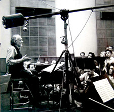 1940 Original GIANT ACTION PHOTO Conductor COMPOSER ZOLTAN KODALY Hungary MUSIC picture