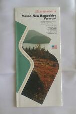 Rand McNally Maine-New Hampshire Vermont Map picture