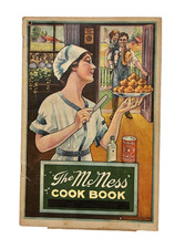 Vintage 1919 McNess Cook Book Advertising Near Mint with Hanging Hole  Ann Arbor picture