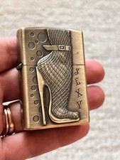 Vintage Style Brand New High Heel Lighter  Perfect Gift picture