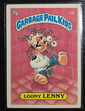 1985 Topps Garbage Pail Kids GPK First Original Series 1 OS1 17b Loony Lenny picture