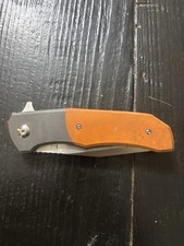 Berg Blades Iron Wolf #03/55Folding Pocket Knife  Orange G10 picture