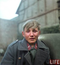 CAPTURED YOUNG JUGEND BOY WW2 German Wartime Photo Photograph Poster Art Print picture