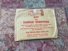 Vintage 1960s Monroe County NY Civil Defense Disaster Literature Pack 8 booklets picture