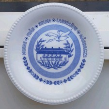 Vintage  plate Nils Holderson Selma Lagerlöfs,Gefle 1960s. picture
