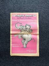 Vintage 1970s Feminist Newspaper, The Majority Report 2nd Wave Feminism, LGBT M picture