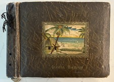 1934 Pearl Harbor Hawaii President FDR Photo Album Pre-WW2 USS Portland US NAVY picture