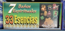 33 ESENCIAS 7 BANOS ESPIRITUALES  / 33 ESSENCES 7 SPIRITUAL BATHS BOX  SET  picture
