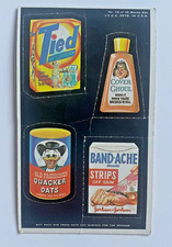 Vintage 1969 Topps Card #16 Tied, Cover Ghoul, Quacker Oats Band-Ache picture