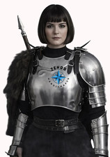 ZEHRA Medieval Steel Lady Cuirass Armor | Breastplate Knight Cosplay | picture