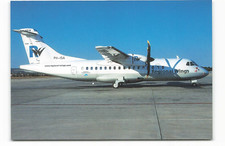 Postcard Airline REGIONAL WINGS ATR-42-500 PH-ISA No. A964 AUC1. picture