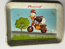 Vintage WD Donald Duck Fruta En Su Refresco