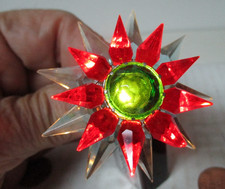 1930's Double Row MATCHLESS STAR Light - Blue Red Green - 500 Size picture