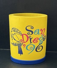 Vintage 1996 San Diego Zoo Animal Park Drink Can Insulator Koozie picture