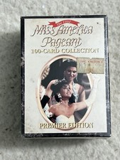 1992 Miss America Pageant 100 Trading Card Collection Premier Edition Sealed picture