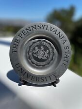 Rare Metal Plate Pennsylvania State University Souvenir Plate picture