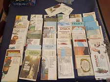 Lot 60+ Vintage National Geographic Maps Attic Find Old Vintage Map Mix GP picture