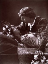 English Actor Sir Johnston Forbes-Robertson 1880 Old Photo picture