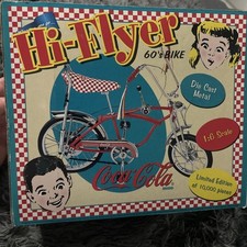 Coca-Cola Hi-Flyer 60's Bike Die-cast Model Collectors Item picture