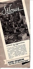 Visit St. Louis City of a Thousand Sights Sesquicentennial 1953 Brochure picture