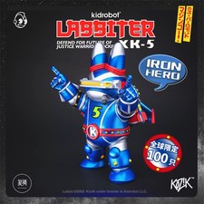 Kidrobot Labbiter XK-5 Iron Hero Limited Ver. Fashion Figure 20cm New In Stock picture