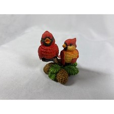 Vintage 1996 Endless Love Songs Cardinal Bird Figurine Garden Romances Resin picture