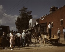 Campton, Kentucky, 1940, 1940s, Town Scene, Old Photo, New Reproduction Picture picture