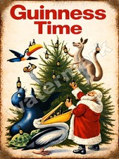 Guinness Time Santa  Sign 9