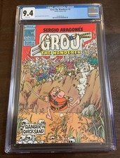 1983 Pacific GROO THE WANDERER #2 Graded CGC 9.4 NM Sergio Argonnes WHITE PAGE picture