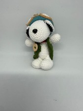 Sticky Zoo Snoopy Eye Snap Stack Bag Charm Keyring Accessory picture