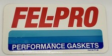 FEL-PRO Performance Gaskets - Original Vintage 1970's 80’s  Racing Decal Sticker picture